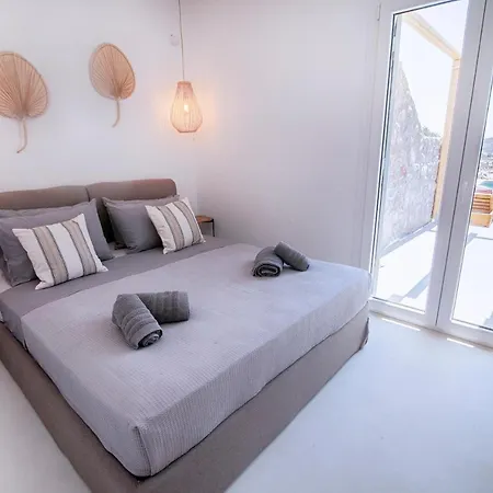 Villa Piccolo With Private Pool And Sea View Kalafatis